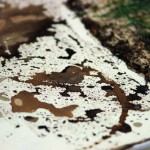 arts zoom sur une toile