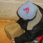 récupération du pain d'argile